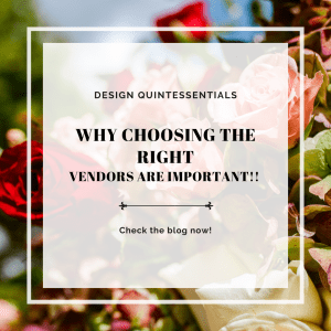 Why Choosing the RIGHT vendors are important!!